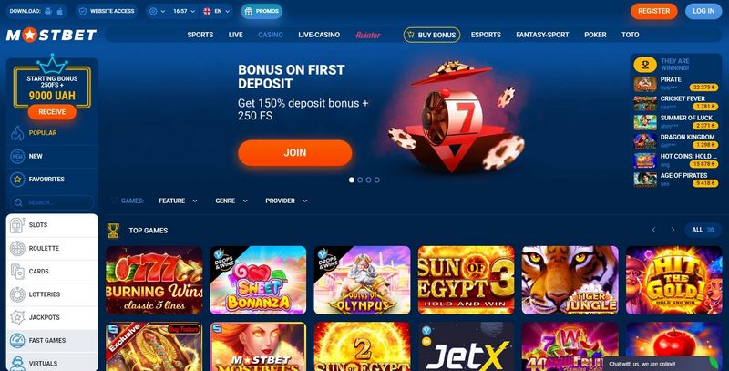 Kasyno internetowe Mostbet Polska